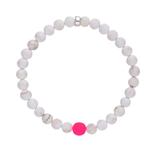 Load image into Gallery viewer, Rave Diva White Howlite Bracelet