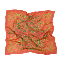Load image into Gallery viewer, Cities of the World Tokyo Orange Scarf
