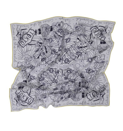 Cities of the World Tokyo Neckerchief