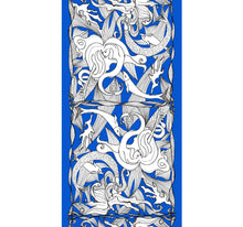 Load image into Gallery viewer, Atlantis Mermaid Skinny Scarf