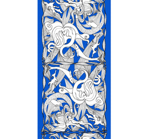 Atlantis Mermaid Skinny Scarf