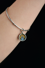 Load image into Gallery viewer, Maharaja and Maharani Bangle with Miniature Pendant