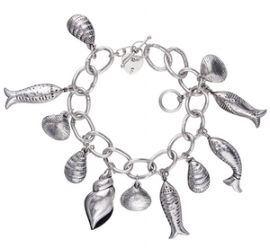 Sea Sirens Multi Charm Bracelet