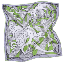 Load image into Gallery viewer, Sea Sirens Mermaid Neckerchief