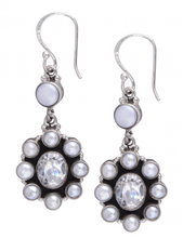 Load image into Gallery viewer, Rococo Freshwater Pearl Pendant Earrings