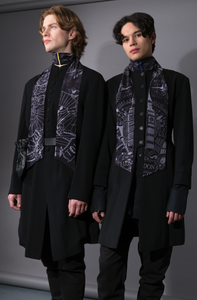 Cities of the World Tokyo Skinny Scarf