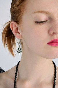 Rococo Freshwater Pearl Pendant Earrings