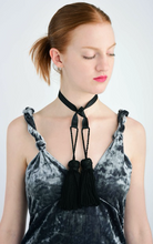 Load image into Gallery viewer, Rococo Lariat with Two Large Tassels