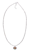 Load image into Gallery viewer, Maharaja and Maharani Sterling Silver Slub Bead Necklace