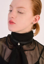 Load image into Gallery viewer, Rococo Freshwater Pearl Pendant on Ribbon