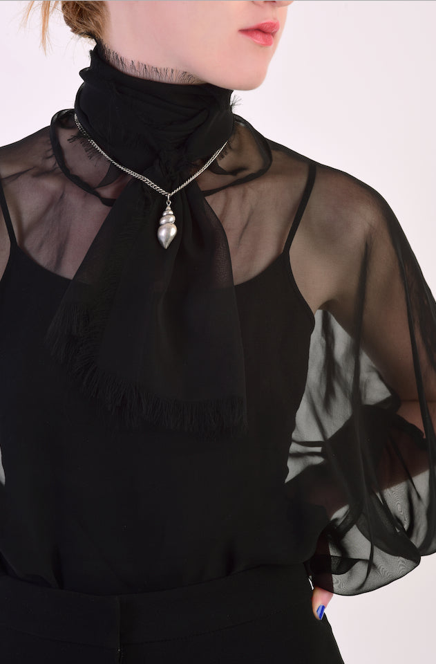 Sea Sirens Single Conch Necklace