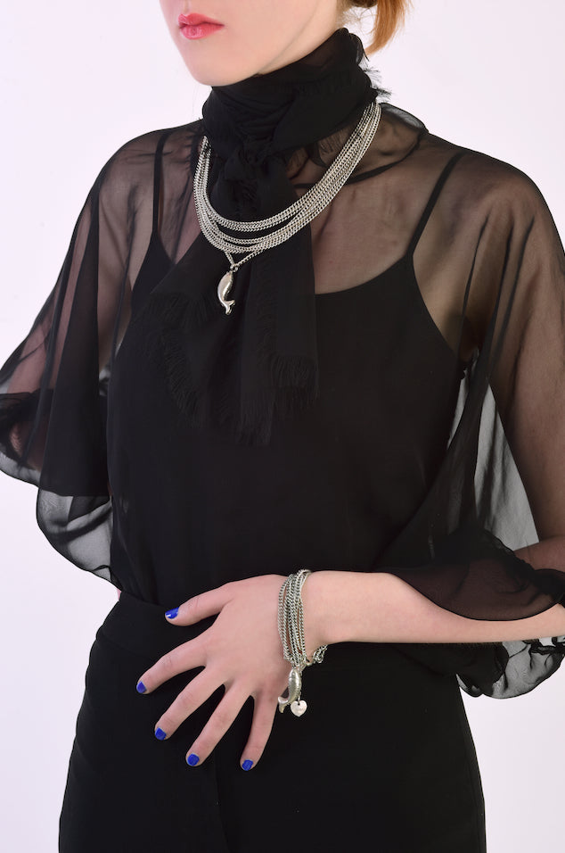 Sea Sirens Multi Chain Necklace